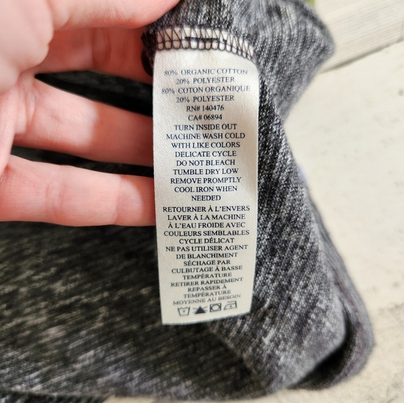 Faherty Long Sleeve Luxe Collared Heather Polo Grey Size Large - Picture 2 of 8